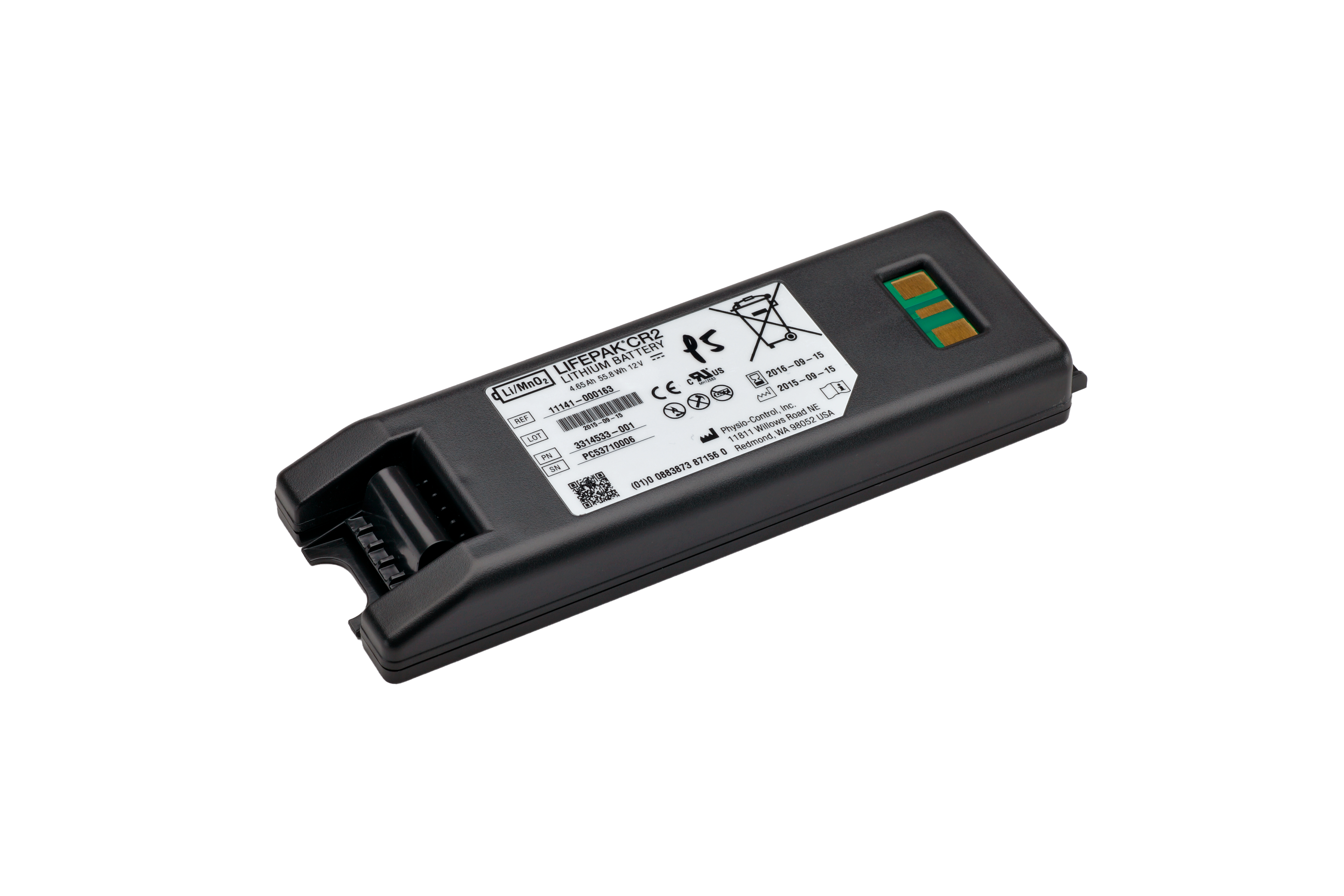 ST JOHN LIFEPAK CR2 Defibrillator Lithium Battery AED Replacement #8880165