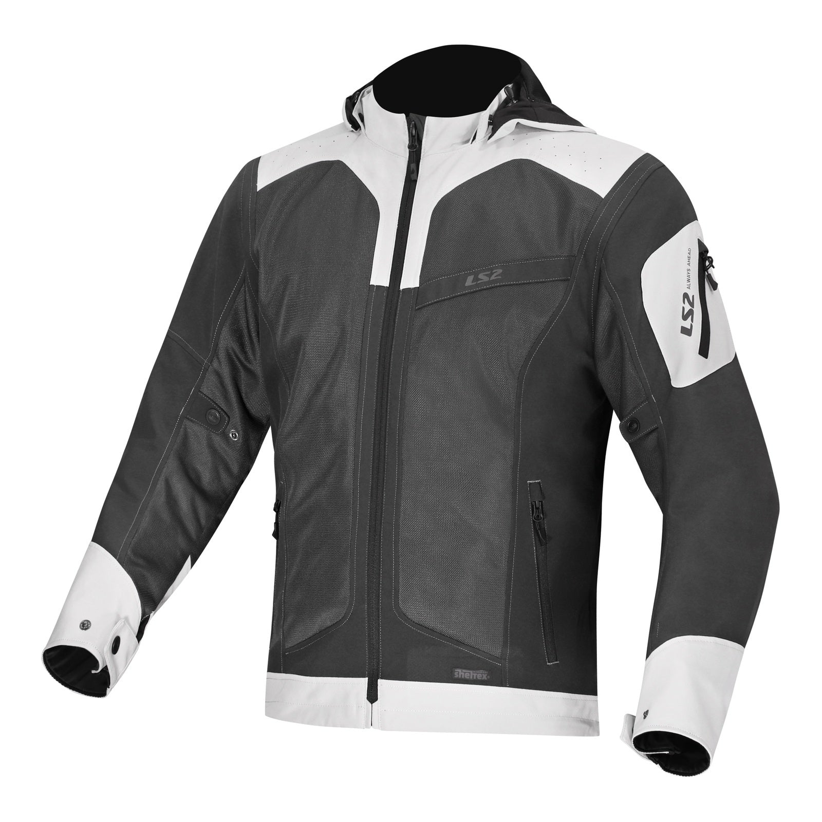 LS2 Bolton Air Jacket - Green / Grey (2XL) LS264300S01070600#