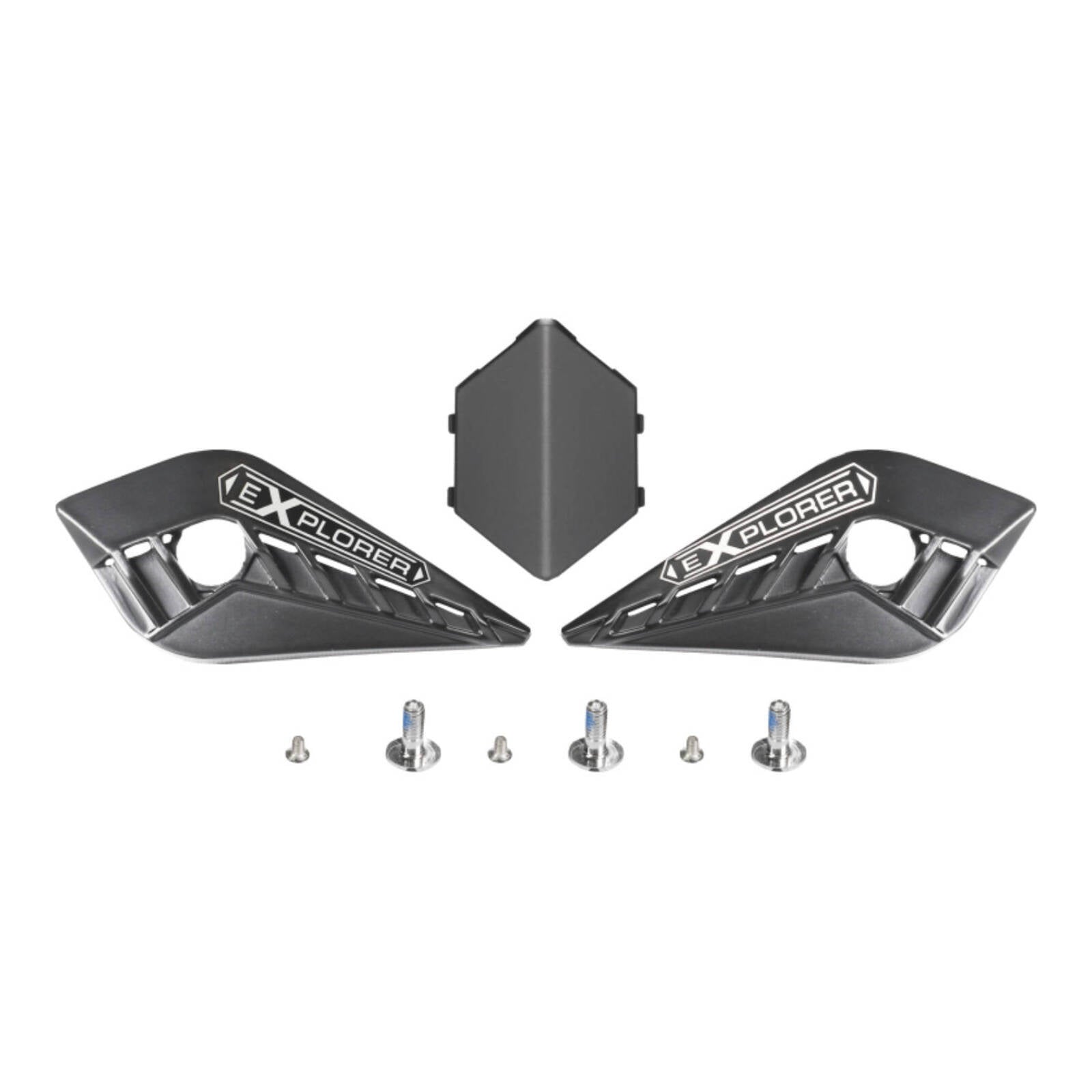 MX701 Carbon Cover Side Screw Peak Matt Black LS2801701SCS01#