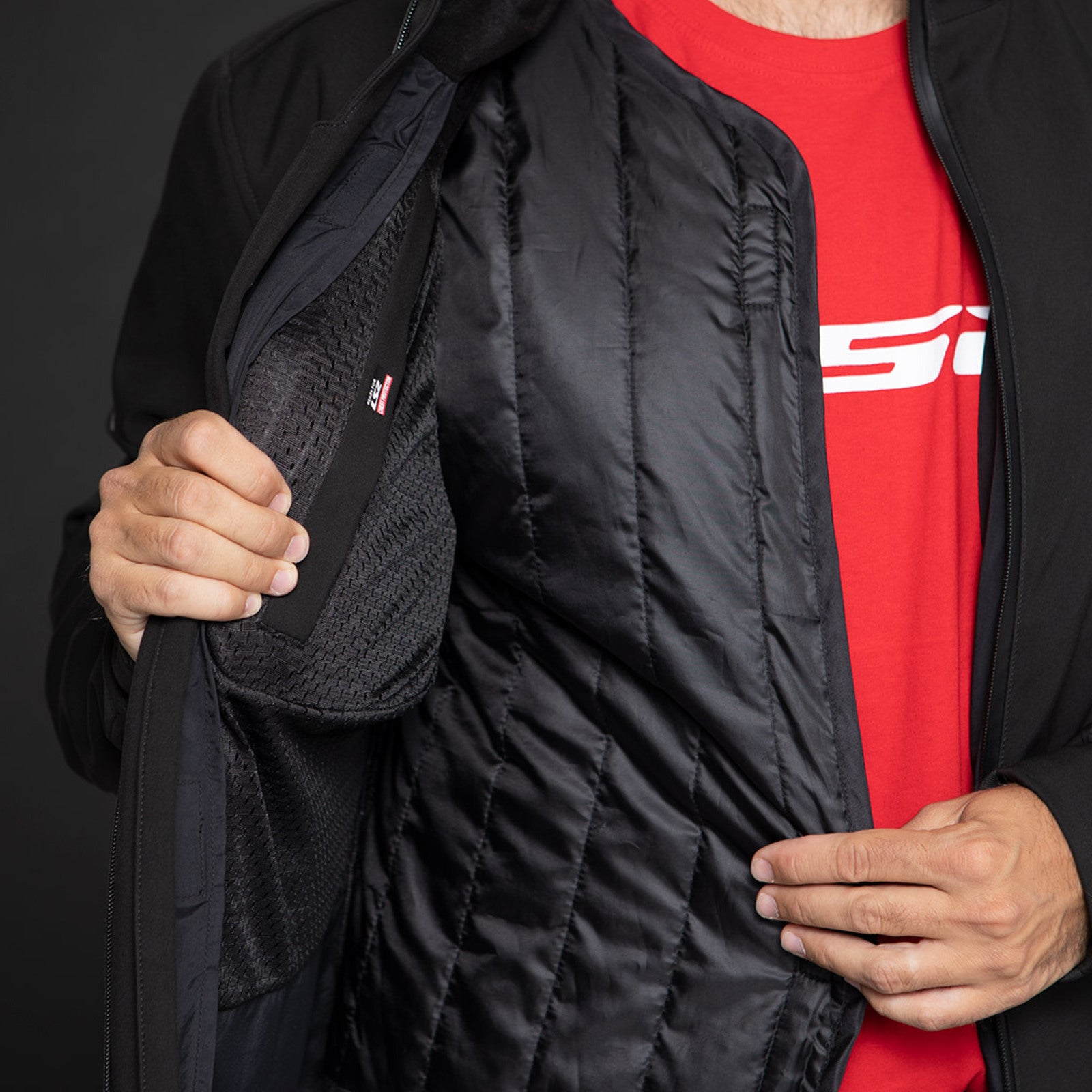 LS2 Bolton Men's Jacket - Black (S) LS2A64240W0112SM#