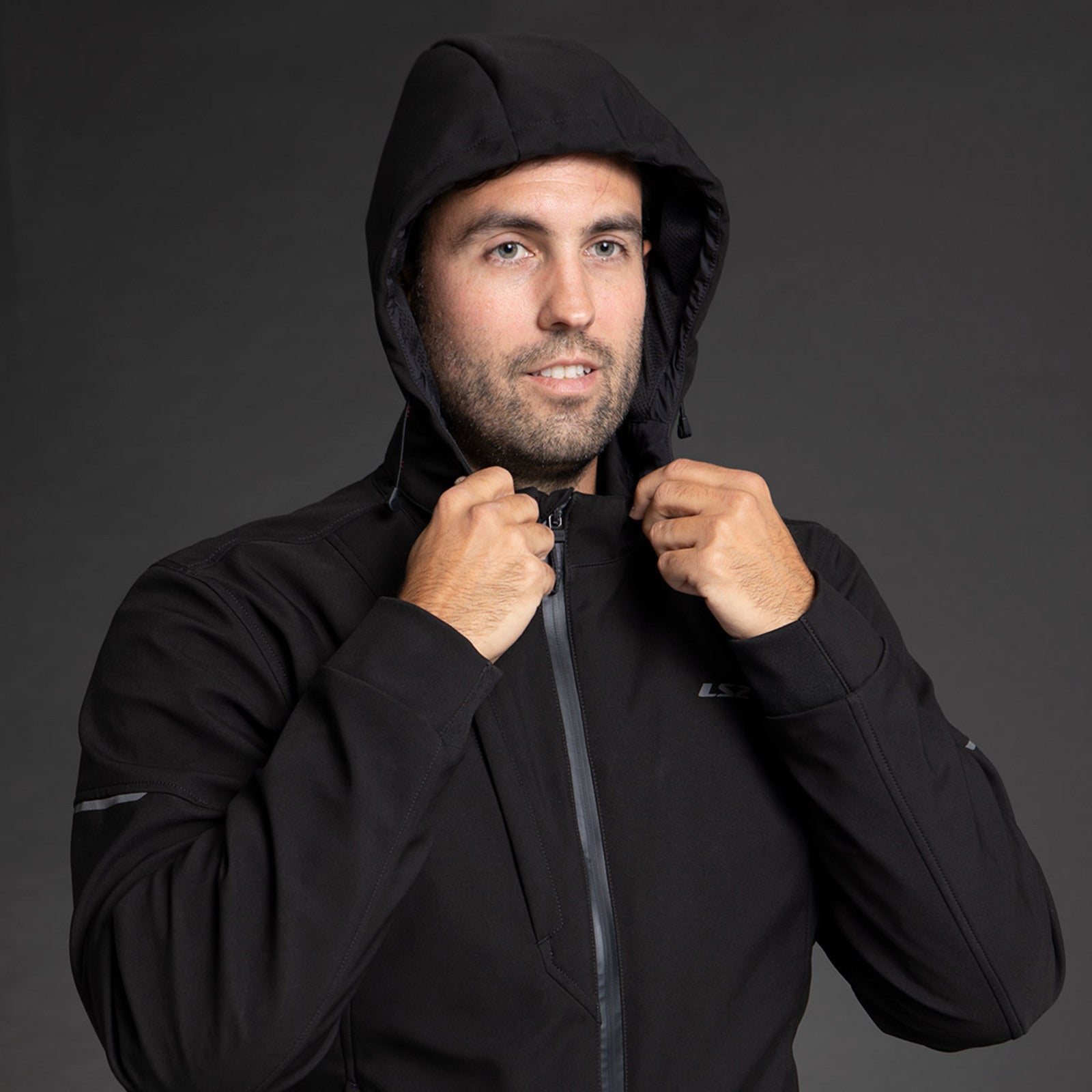 LS2 Bolton Men's Jacket - Black (XL) LS2A64240W0112XL#