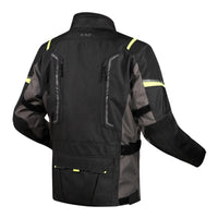 LS2 Narvik Men's Jacket - Grey/Black / Hi-Vis Yellow (3XL) LS2A64250W01543XL#