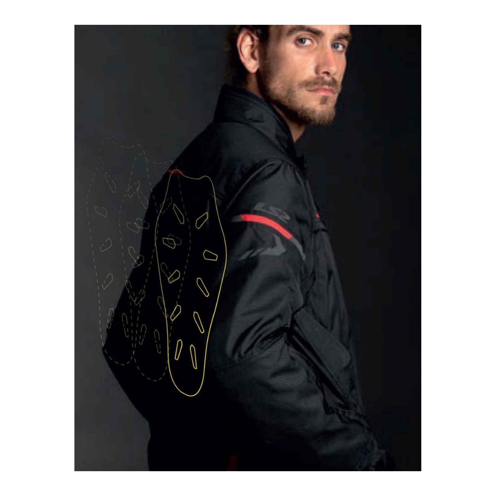 LS2 Back Protector (XL-5XL) LS2A820641PTB03#