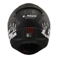 LS2 FF353 Rapid II (S) Claw - Black 06 LS2FF3532CLBS#
