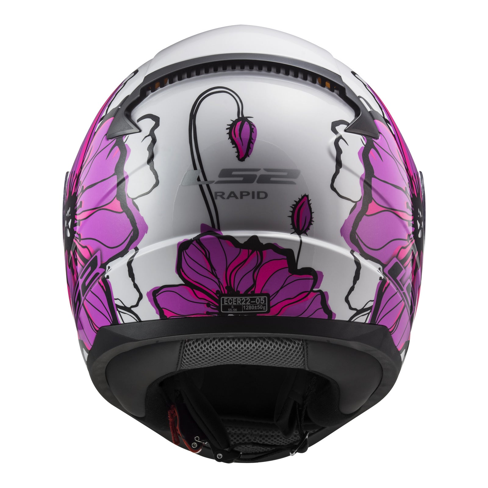 LS2 FF353 Rapid II (XL) Poppies - Pink 06 LS2FF3532POPXL#