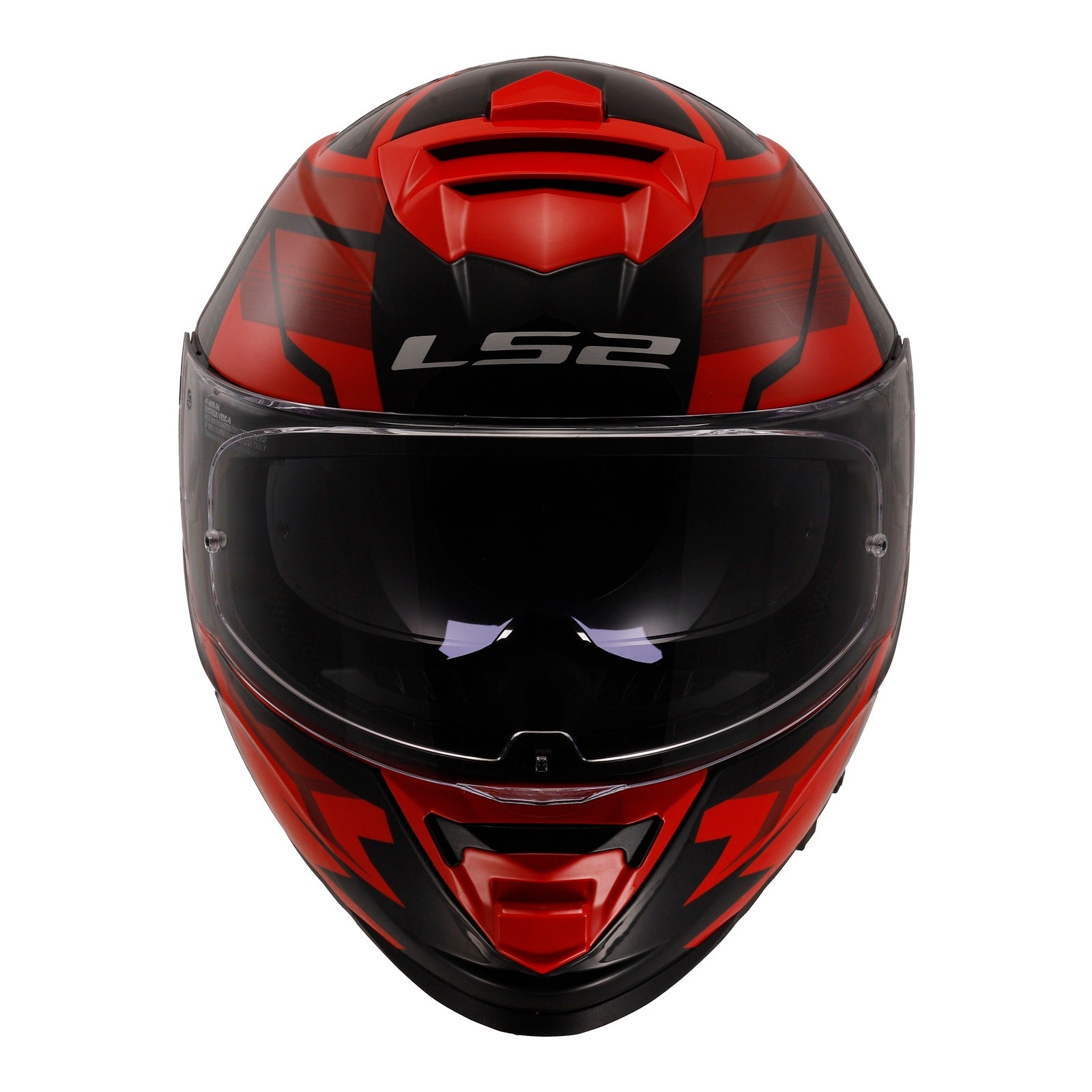 LS2 FF800 Storm II (S) Tracker - Black / Red 06 LS2FF8002TRBRS#