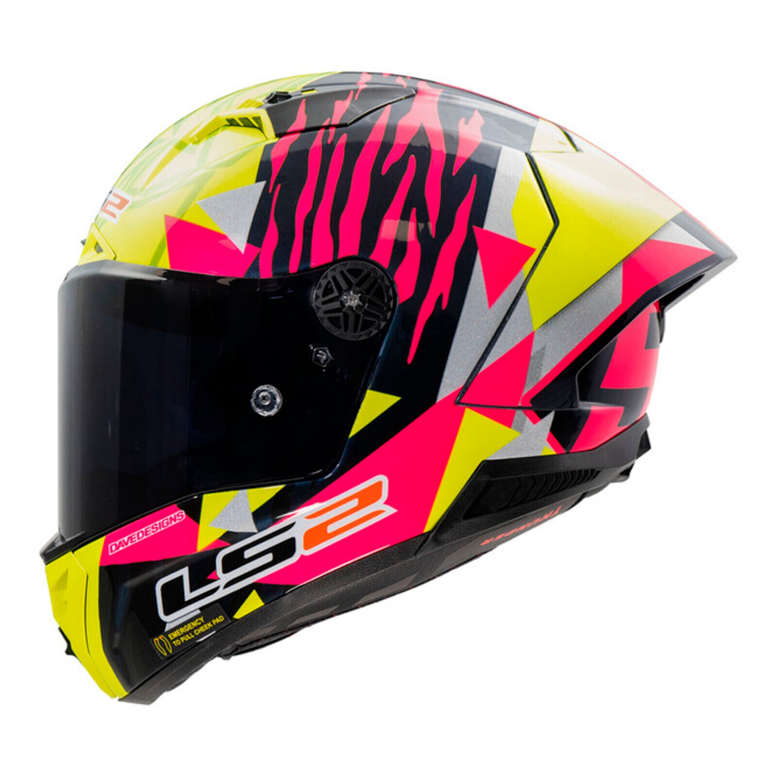 LS2 FF805 Thunder GP Aero Helmet - Aldeguer Replica (M) LS2FF805GPAALYPBM#