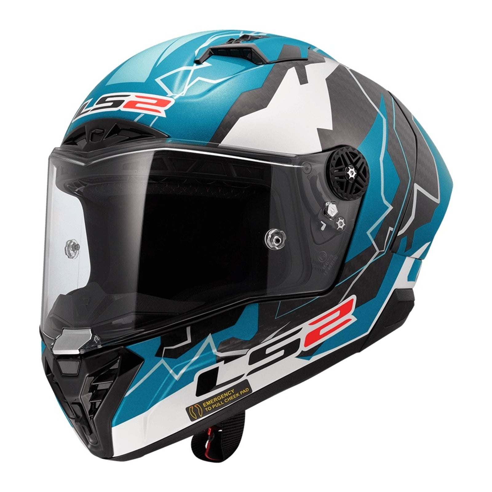LS2 FF805 Thunder GP Aero Helmet - Huertas Replica (XS) LS2FF805GPAHUERTXS#