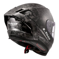 LS2 FF807 Dragon Forged Helmet - Gloss Carbon 06 (2XL) LS2FF807CARBFRG2XL#