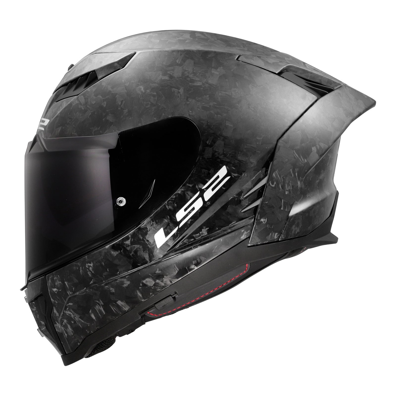 LS2 FF807 Dragon Forged Helmet - Gloss Carbon 06 (XL) LS2FF807CARBFRGXL#