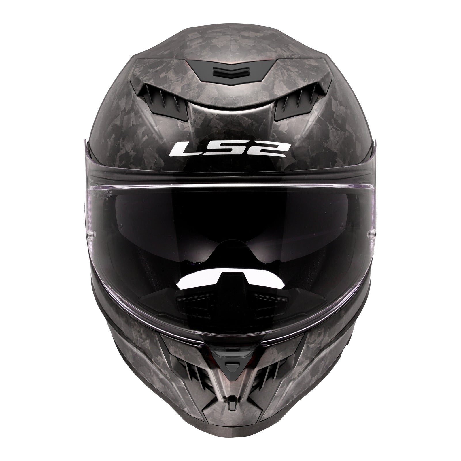 LS2 FF807 Dragon Forged Helmet - Gloss Carbon 06 (XL) LS2FF807CARBFRGXL#