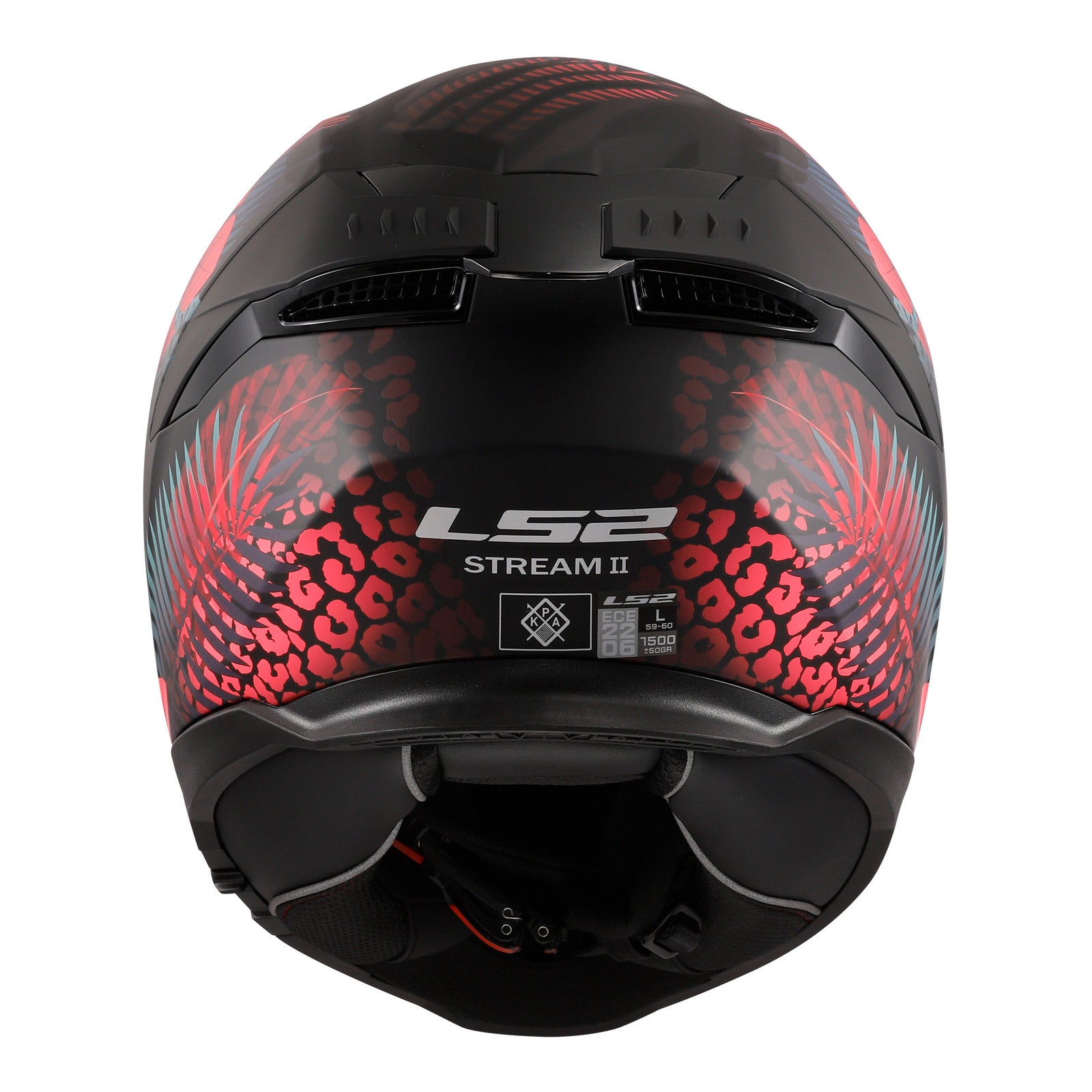 LS2 FF808 Stream II (2XL) Jungle - Matte Black / Pink / Blue 06 LS2FF8082JMBPB2XL#