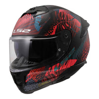 LS2 FF808 Stream II (XS) Jungle - Matte Black / Pink / Blue 06 LS2FF8082JMBPBXS#