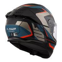 LS2 FF808 Stream II Road Helmet - Matte Black / Blue (S) 06 LS2FF8082ROADS#