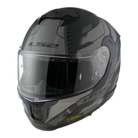 LS2 FF808 Stream II (2XL) Shadow - Matte Titanium / Grey 06 LS2FF8082SMTG2XL#