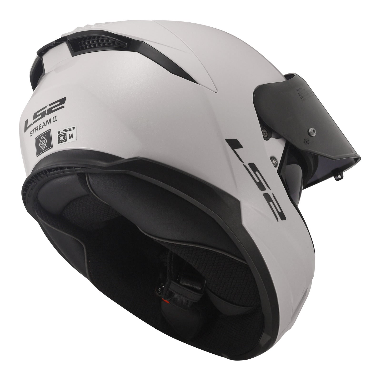 LS2 FF808 Stream II (3XL) White 06 LS2FF8082WHT3XL#