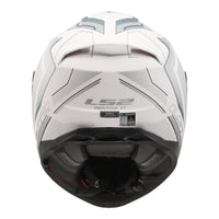 LS2 FF811 Vector II (XS) Alizer - Matte White / Silver 06 LS2FF8112ALIMWSXS#