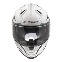 LS2 FF811 Vector II (XS) Alizer - Matte White / Silver 06 LS2FF8112ALIMWSXS#