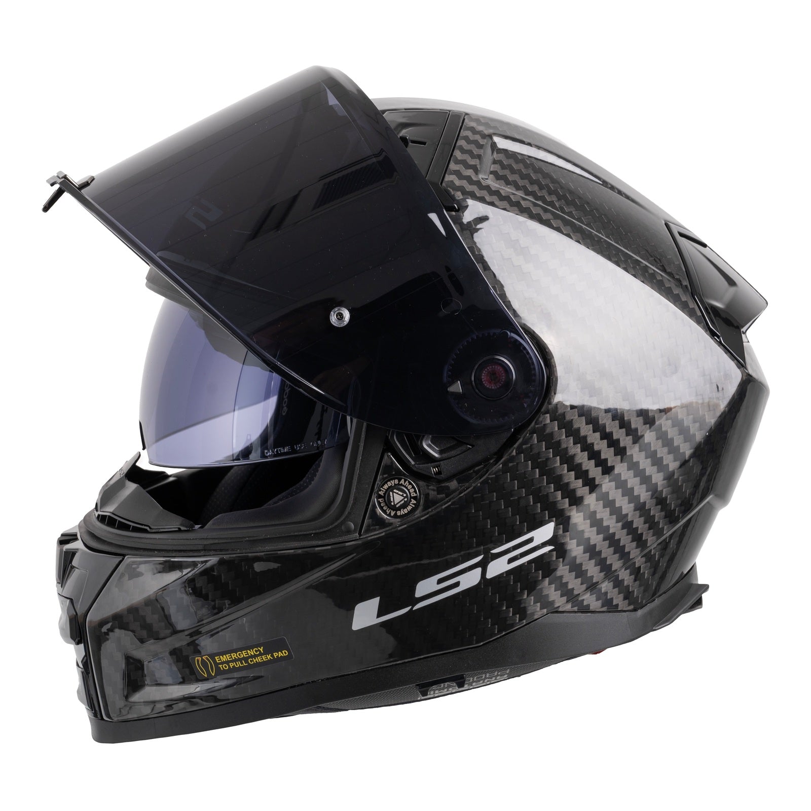 LS2 FF811 Vector II (L) Carbon 06 LS2FF8112CARBL#