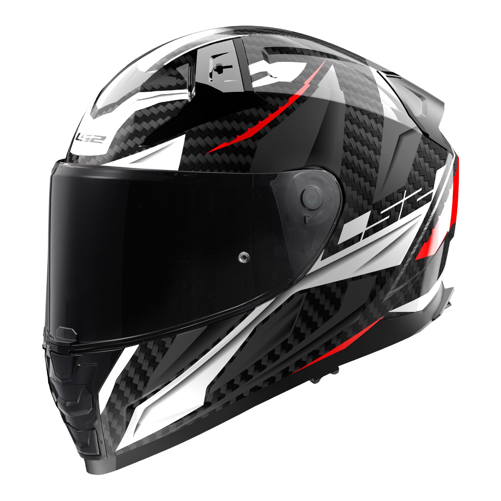 LS2 FF811 Vector IIC (XS) Savage - White / Red / Grey 06 LS2FF8112CSVWRGXS#