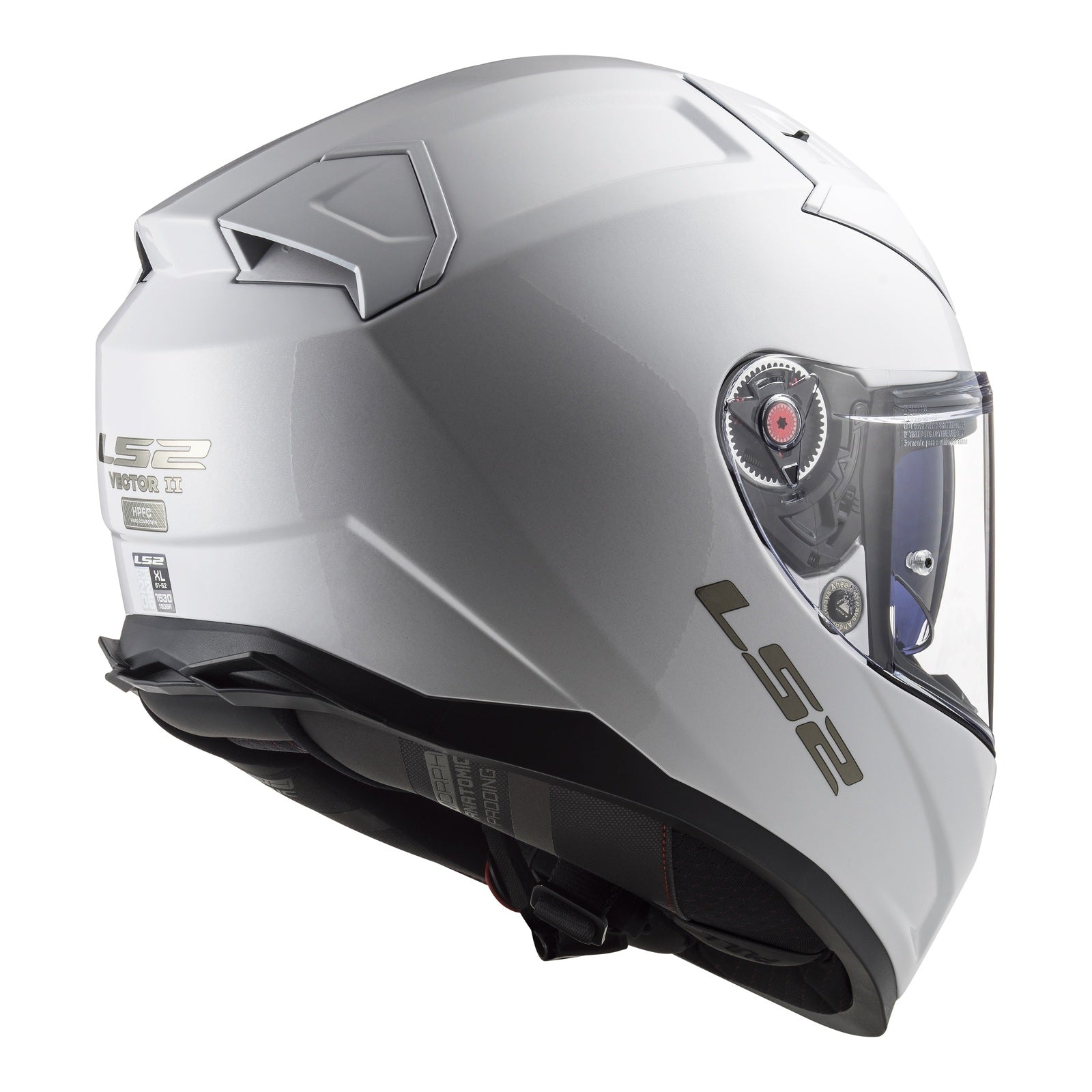 LS2 FF811 Vector II (2XL) - White 06 LS2FF8112WHT2XL#