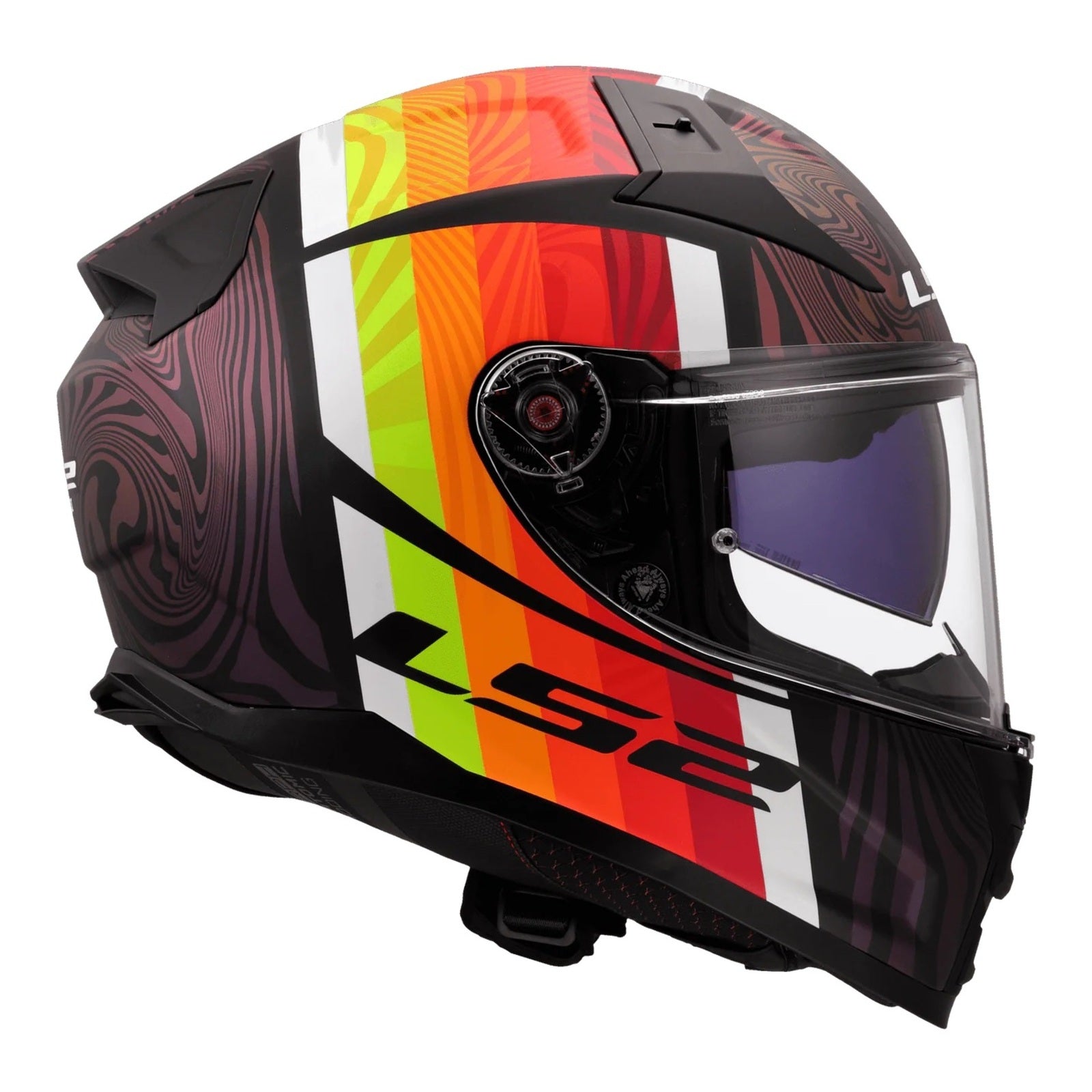 LS2 FF811 Vector II Freedom Helmet - Matte Black / Chameleon (L) LS2FF811FMBCL#