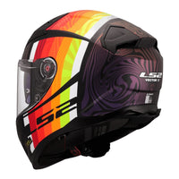 LS2 FF811 Vector II Freedom Helmet - Matte Black / Chameleon (XS) LS2FF811FMBCXS#