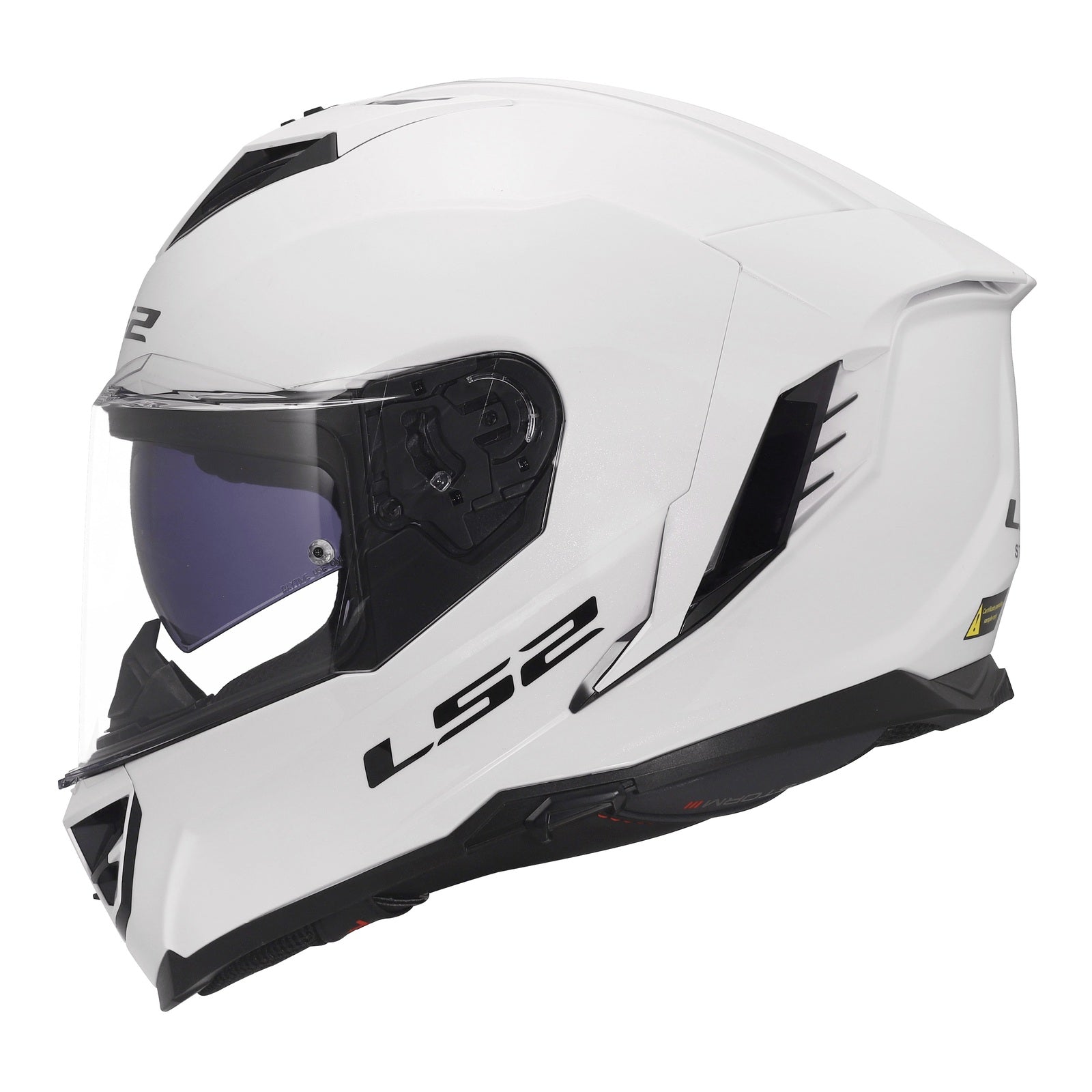LS2 FF818 Storm III Solid Helmet - Gloss White (L) LS2FF818GWL#