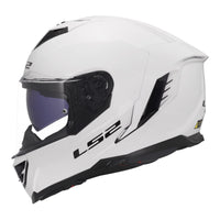 LS2 FF818 Storm III Solid Helmet - Gloss White (M) LS2FF818GWM#