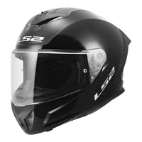 LS2 FF820 Rapid III Solid Helmet – Gloss Black (M) LS2FF820GBM#