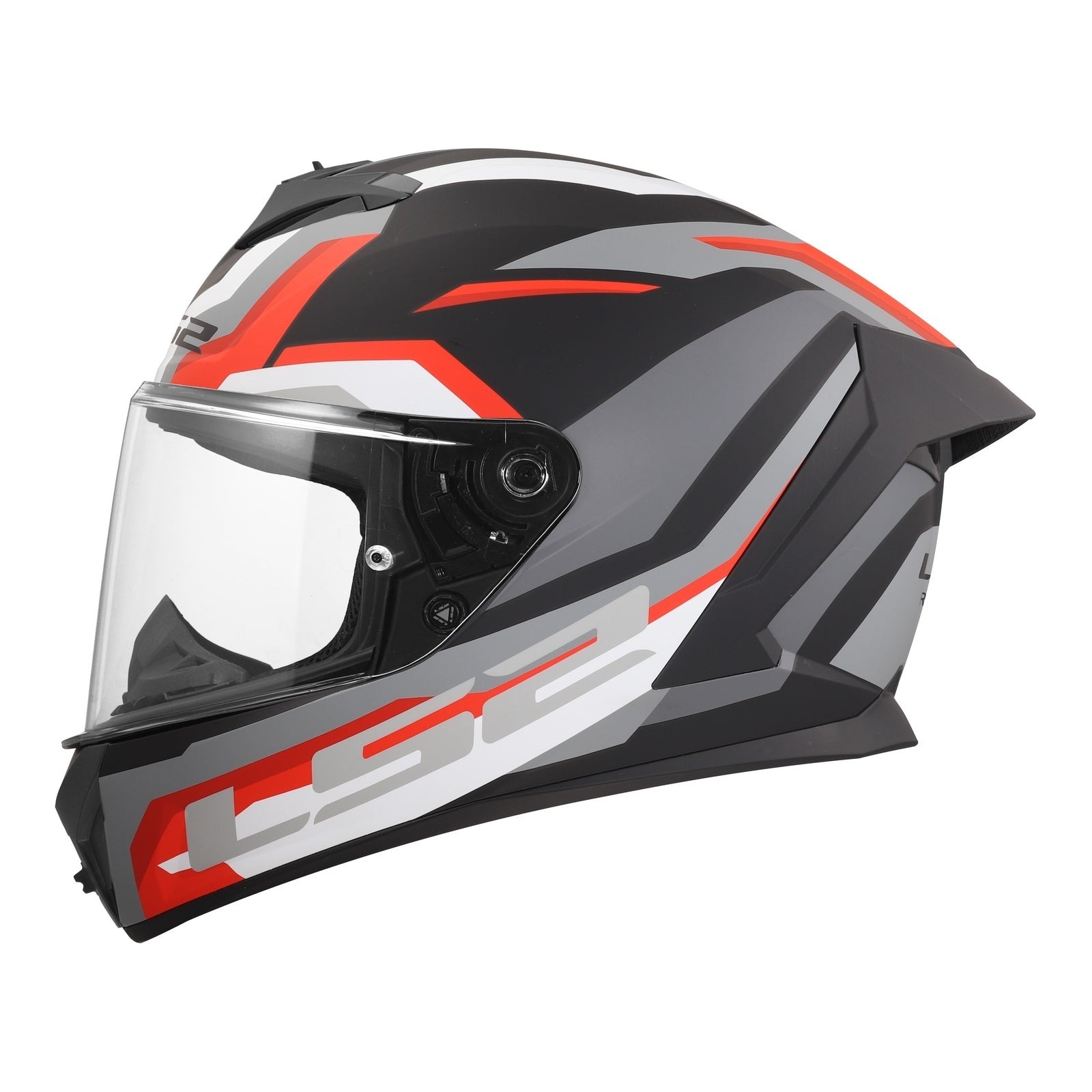 LS2 FF820 Rapid III Hyper Helmet – Black / Red (2XL) LS2FF820HBR2XL#