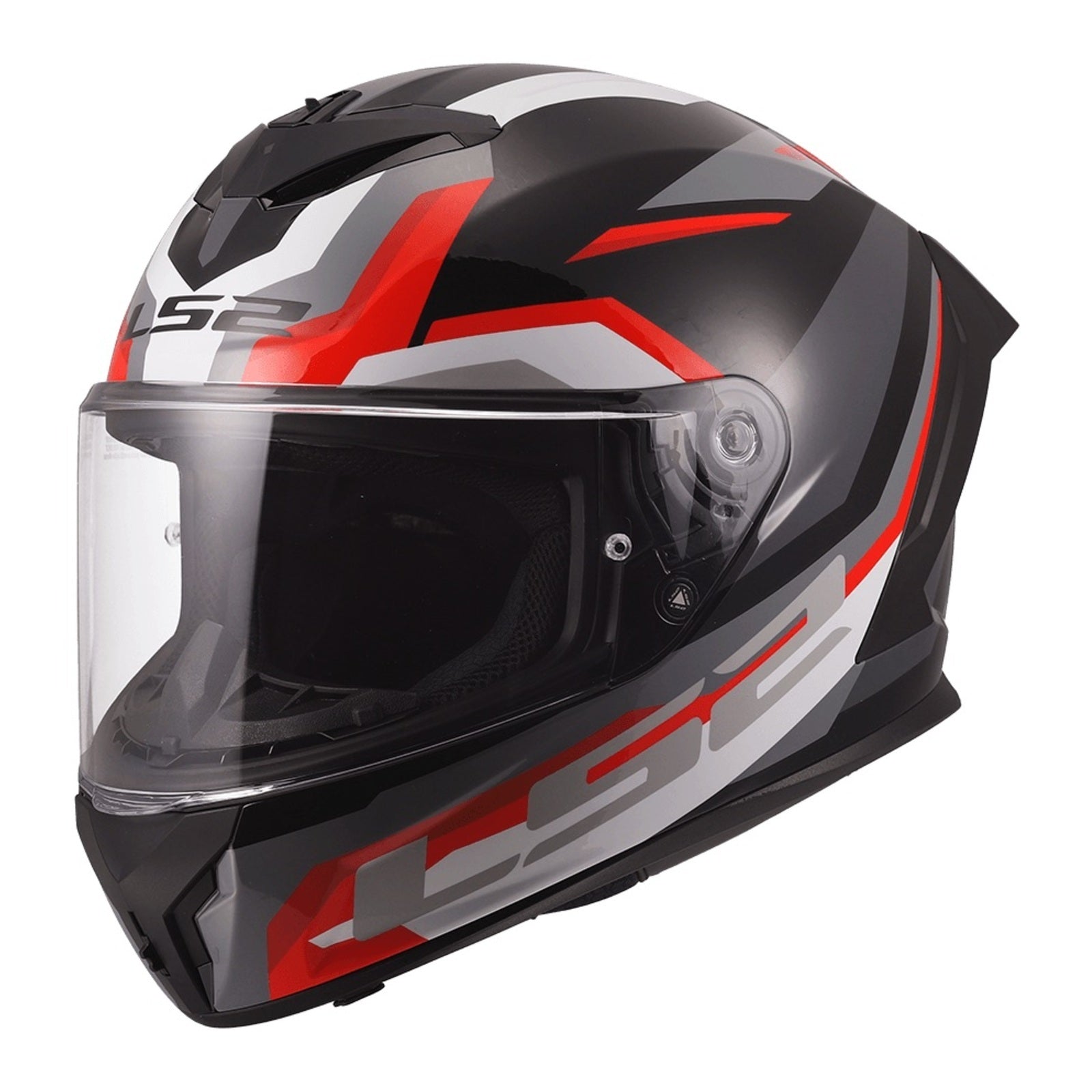 LS2 FF820 Rapid III Hyper Helmet – Black / Red (M) LS2FF820HBRM#