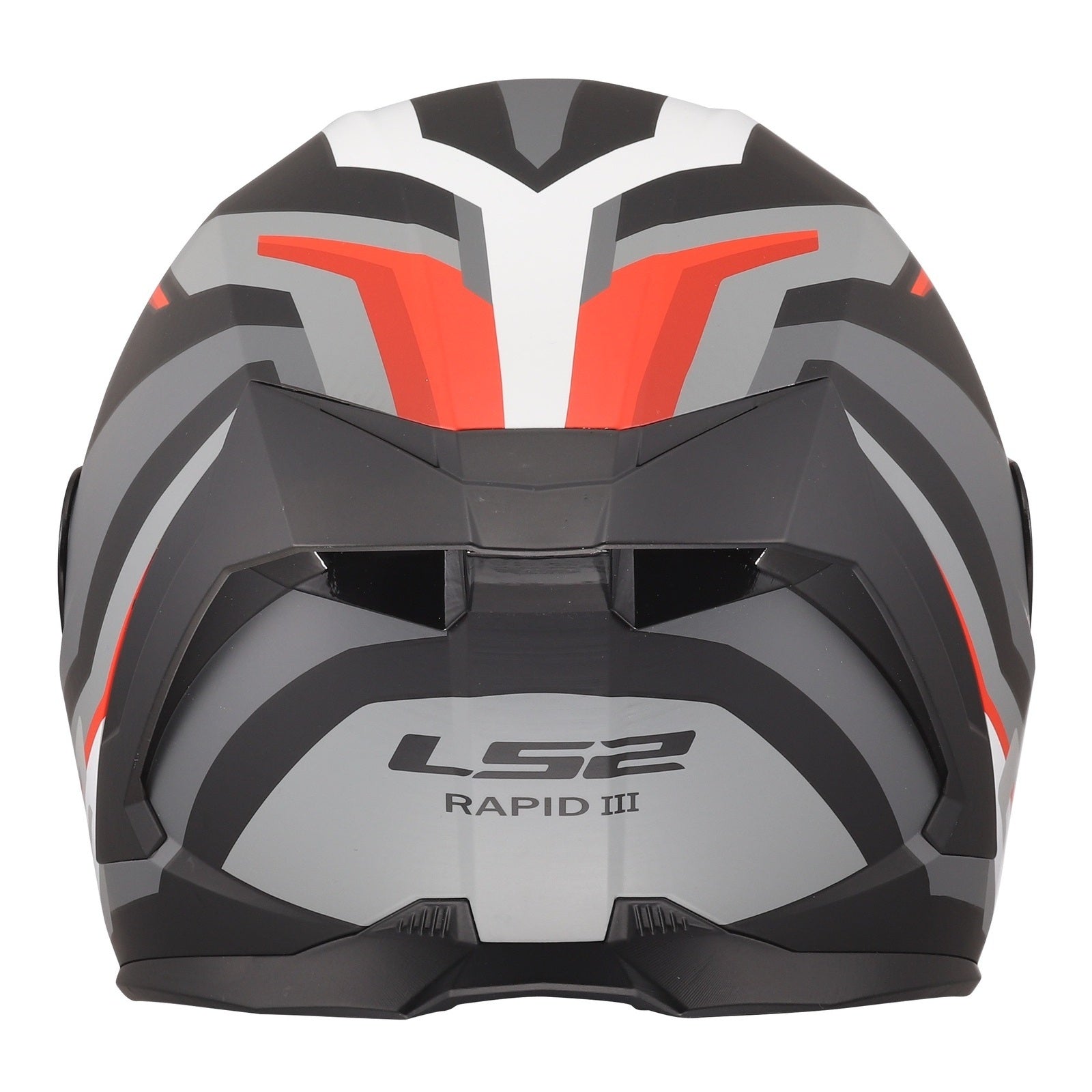 LS2 FF820 Rapid III Hyper Helmet – Black / Red (XL) LS2FF820HBRXL#