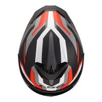 LS2 FF820 Rapid III Hyper Helmet – Black / Red (XL) LS2FF820HBRXL#