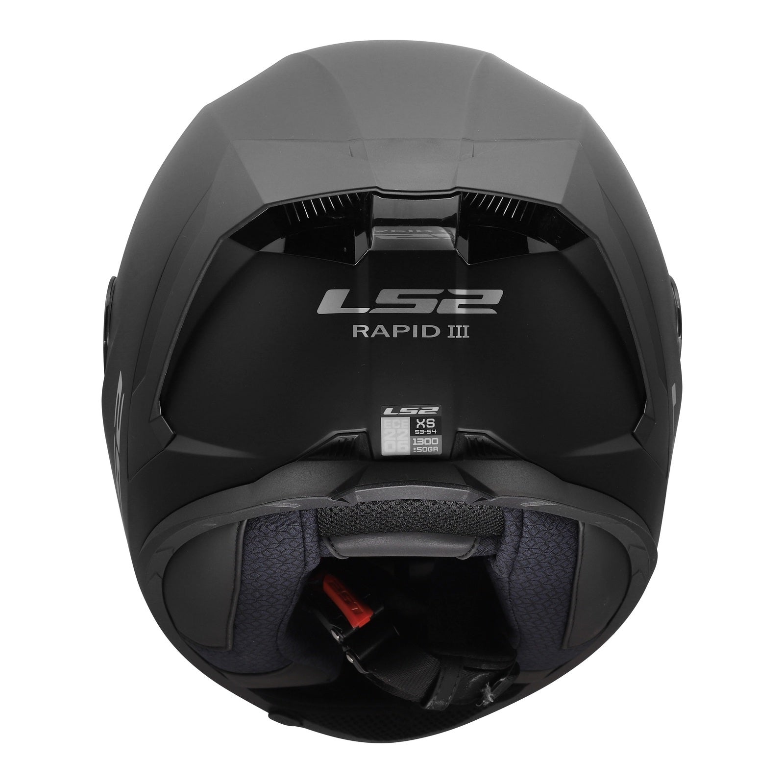 LS2 FF820 Rapid III Solid Helmet – Matte Black (2XL) LS2FF820MB2XL#