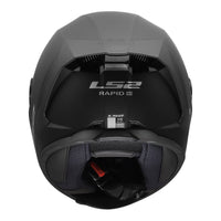 LS2 FF820 Rapid III Solid Helmet – Matte Black (S) LS2FF820MBS#