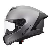 LS2 FF820 Rapid III Solid Helmet – Matte Titanium (2XL) LS2FF820MT2XL#