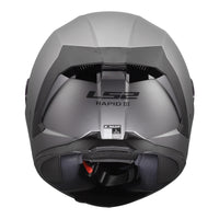 LS2 FF820 Rapid III Solid Helmet – Matte Titanium (2XL) LS2FF820MT2XL#