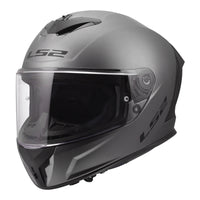 LS2 FF820 Rapid III Solid Helmet – Matte Titanium (L) LS2FF820MTL#