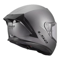 LS2 FF820 Rapid III Solid Helmet – Matte Titanium (M) LS2FF820MTM#