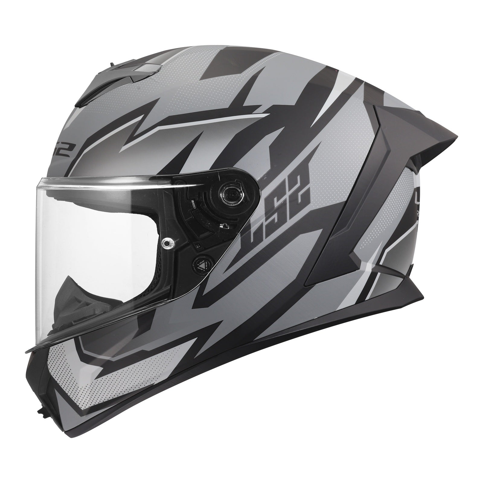 LS2 FF820 Rapid III Xtrem Helmet – Black / Grey (L) LS2FF820XBGL#