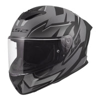 LS2 FF820 Rapid III Xtrem Helmet – Black / Grey (S) LS2FF820XBGS#