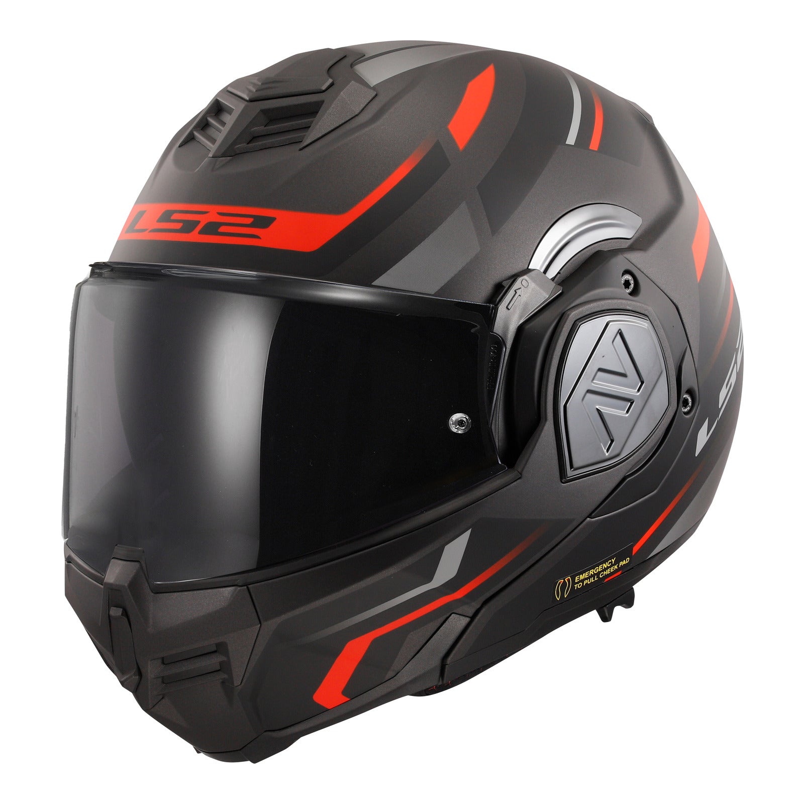 LS2 FF906 Advant (XL) Kuka - Matte Black / Red 06 LS2FF906KMBRXL#