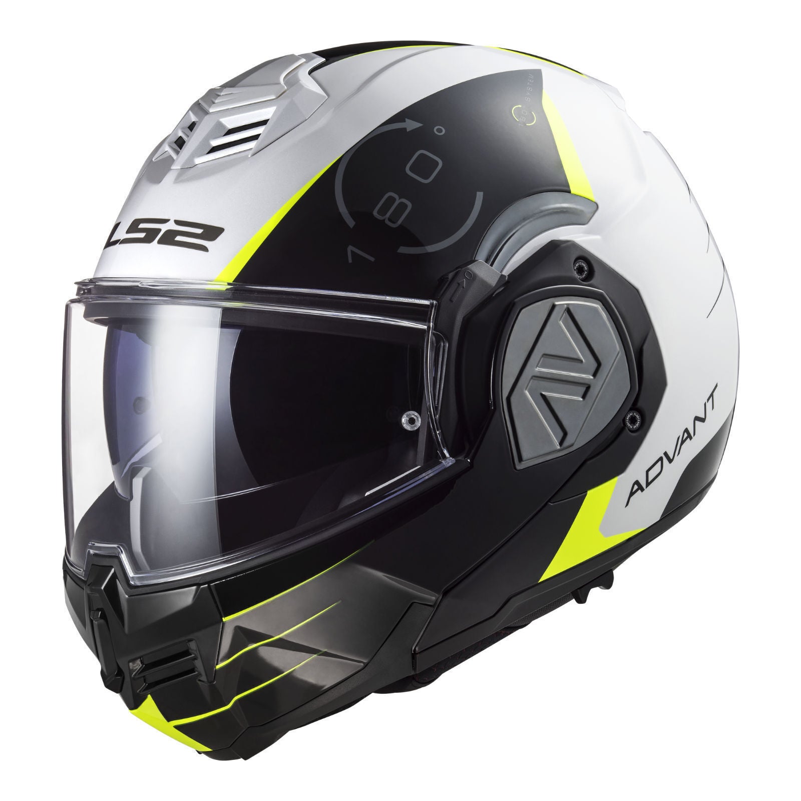 LS2 FF906 Advant (2XL) Codex - White / Black 06 LS2FF906WHTBK2XL#