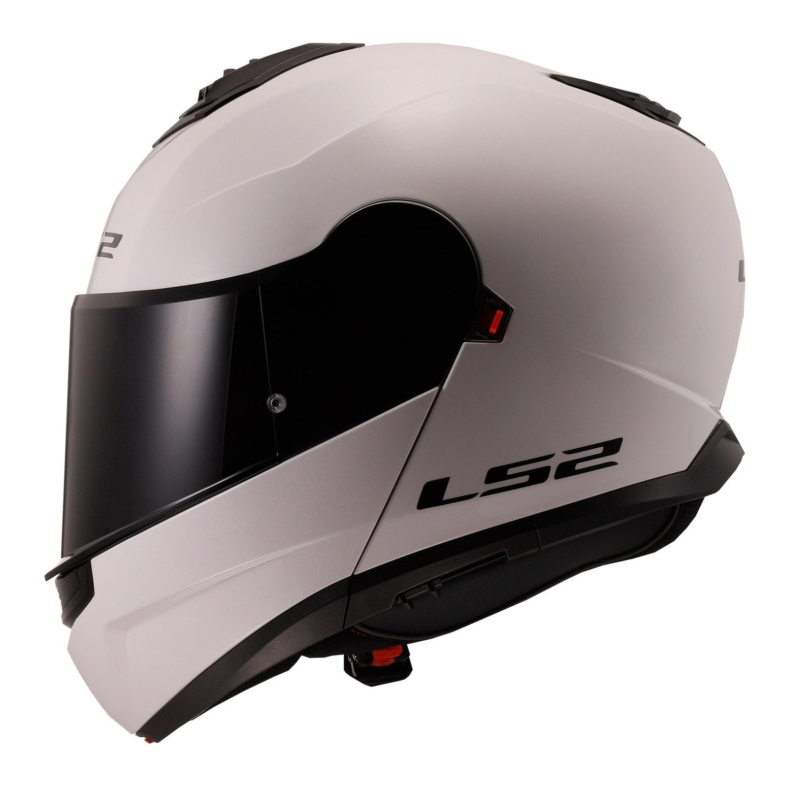 LS2 FF908 Strobe II Helmet - White (2XL) LS2FF9082WHT2XL#