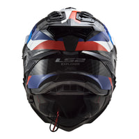 LS2 MX701 Explorer Carbon (S) Frontier - Black / Blue LS2MX701BLKTITS#