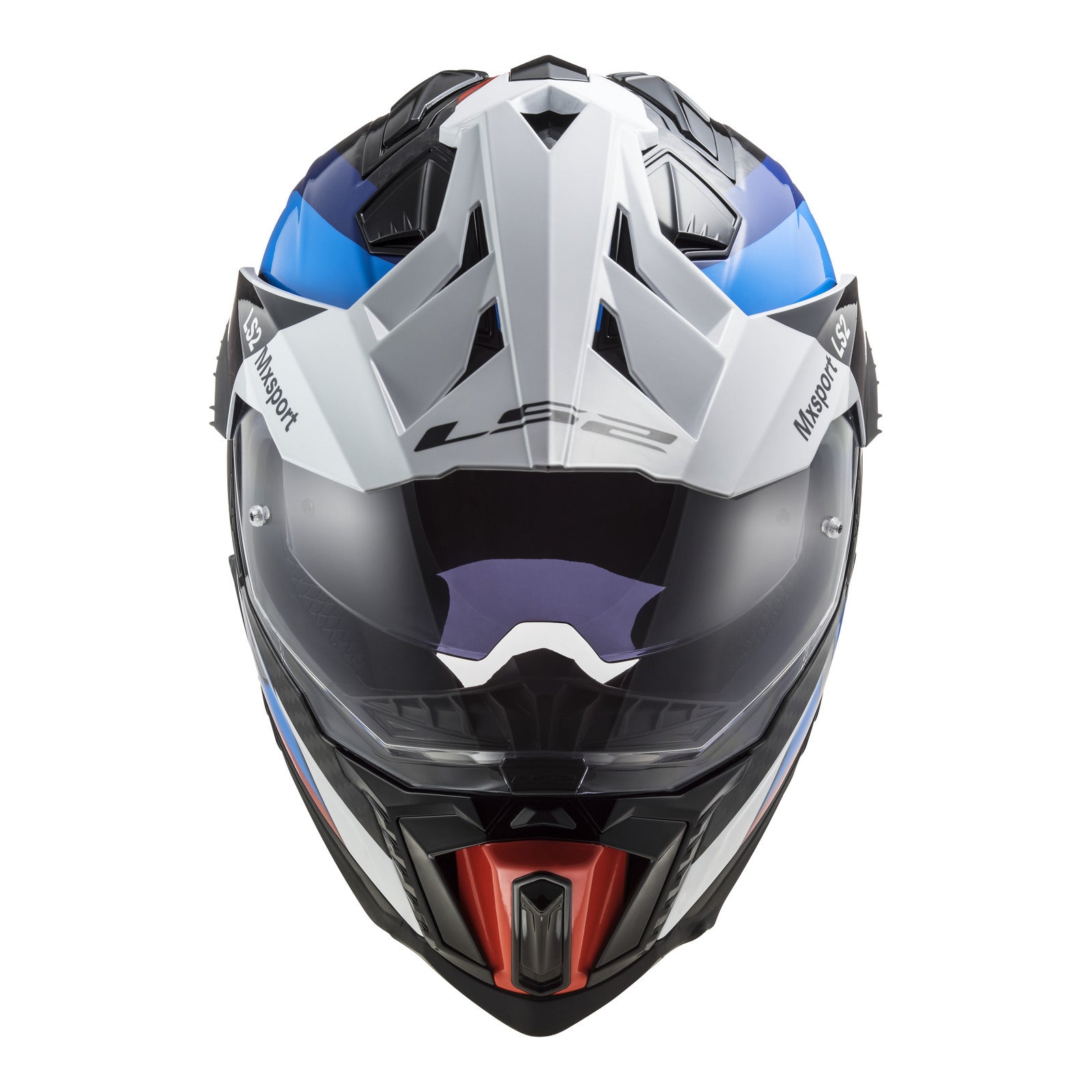 LS2 MX701 Explorer Carbon (S) Frontier - Black / Blue LS2MX701BLKTITS#
