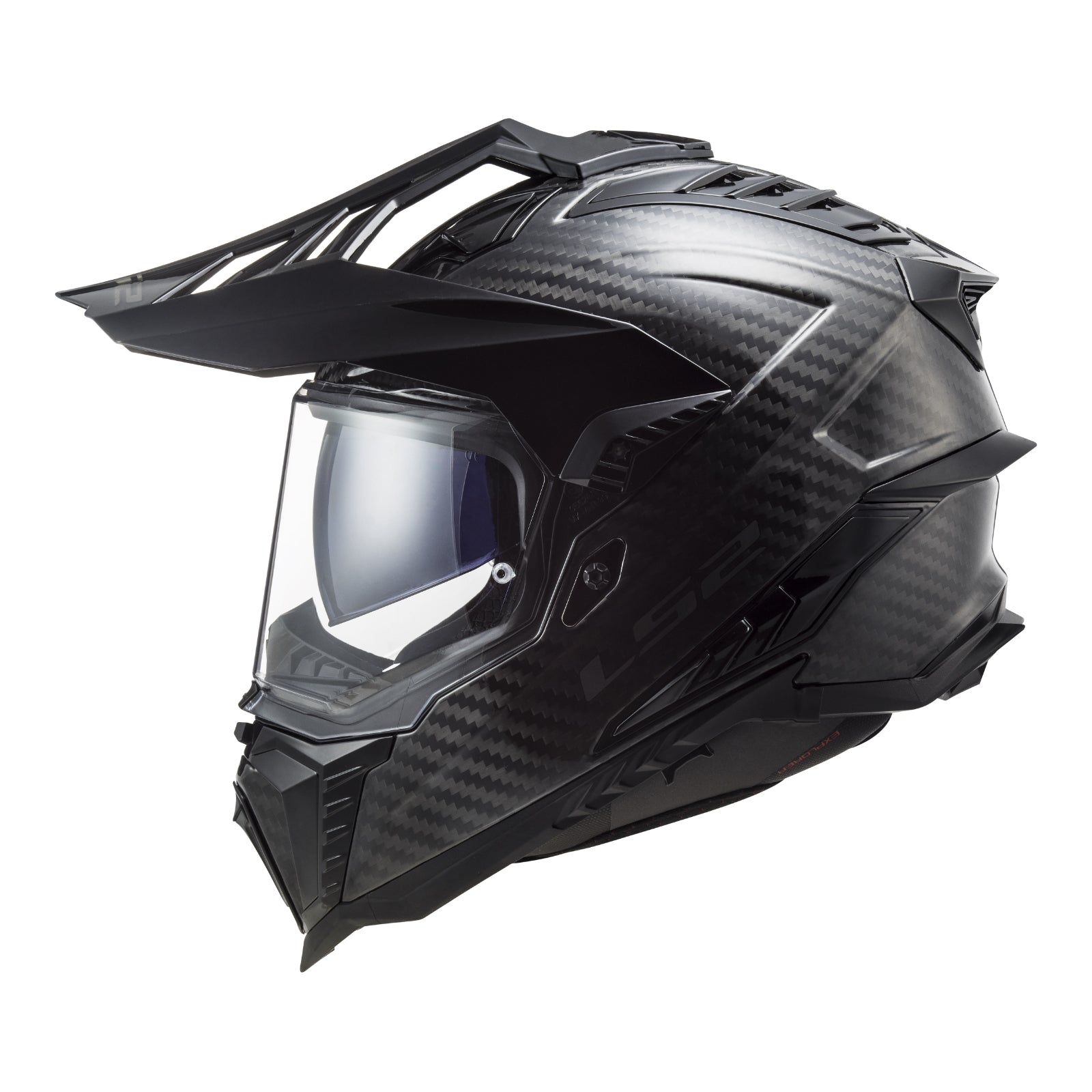 LS2 MX701 Explorer Carbon (3XL) - Carbon LS2MX701GLOSSC3XL#
