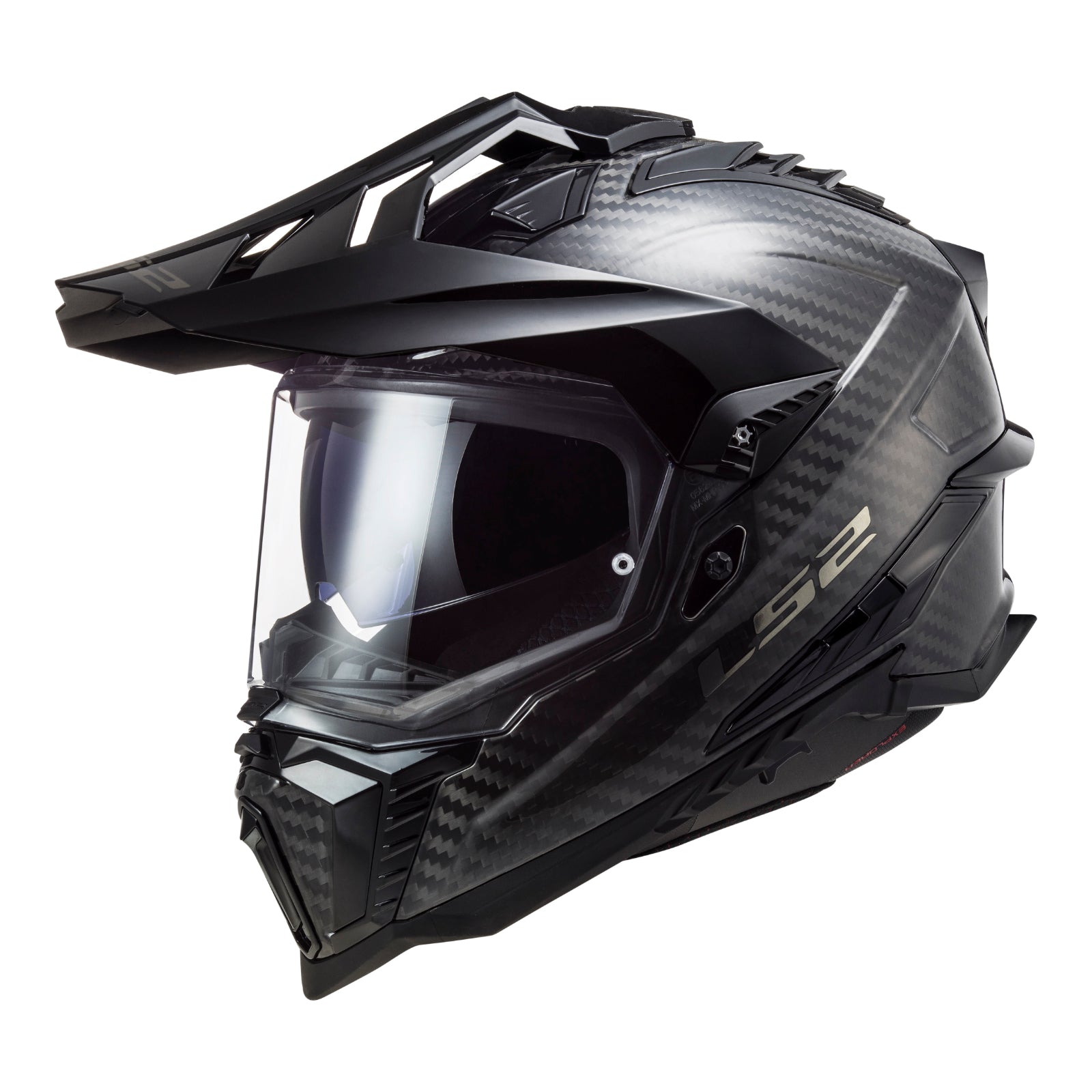 LS2 MX701 Explorer Carbon (S) - Carbon LS2MX701GLOSSCS#