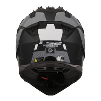 LS2 MX702 Pioneer II (3XL) Hill - Matte Black / White 06 LS2MX702HMBW3XL#